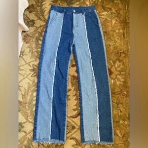 NWOT J Inc Color Block Men’s Jeans ( Unisex )